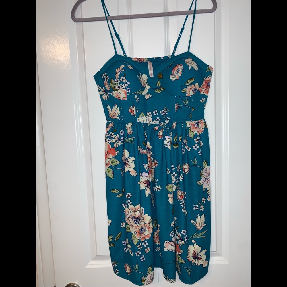 Xhilaration size M Teal dress with pockets (3 for $20)